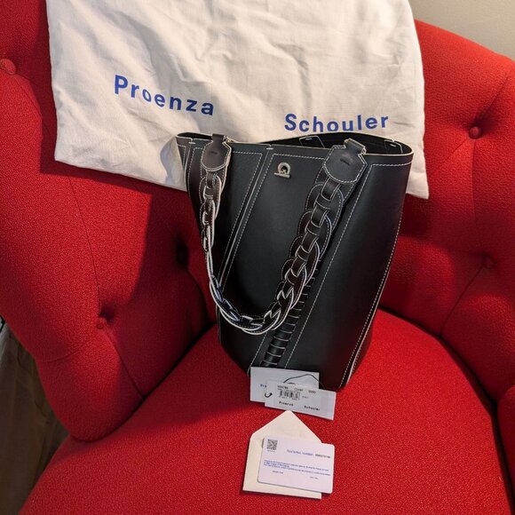 Proenza Schouler Whipstitch Medium Hex Bucket Bag - Picture 1 of 9